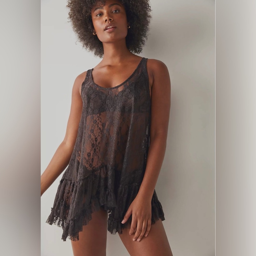 NWT Free People Everything in Lace Tunic - S & M